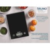 BRUNO BRN-0208 Ψηφιακή Ζυγαριά Κουζίνας "Scale in Black"