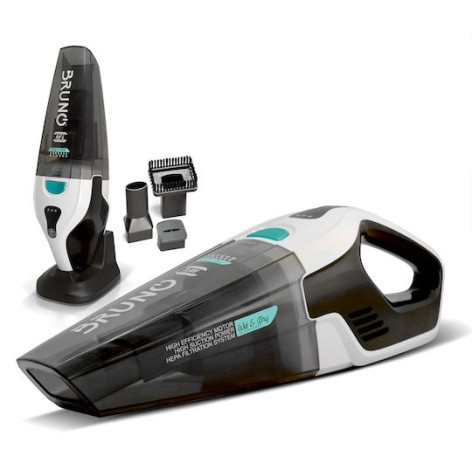 BRUNO BRN-0131 Σκουπάκι Υγρών & Στερεών Επαναφορτιζόμενο, Φίλτρο HEPA