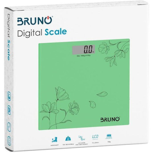 BRUNO BRN-0054 Ψηφιακή Ζυγαριά Πράσινη