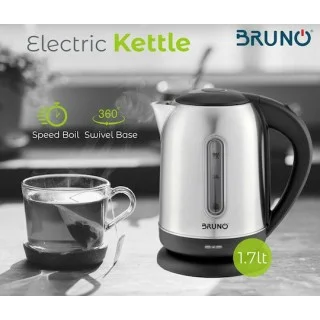 BRUNO BRN-0029 Ηλεκτρικός Βραστήρας , 2200W, 1.7lt BRUNO BRN-0029 Ηλεκτρικός Βραστήρας , 2200W, 1.7lt