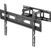 Powertech PT-1130 Βάση Τηλεόρασης Τοίχου με Βραχίονα έως 80" και 40kg Μαύρο
