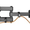 Powertech PT-1130 Βάση Τηλεόρασης Τοίχου με Βραχίονα έως 80" και 40kg Μαύρο