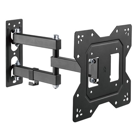 Powertech PT-1129 Βάση Τηλεόρασης Τοίχου με Βραχίονα έως 43" και 30kg Μαύρο