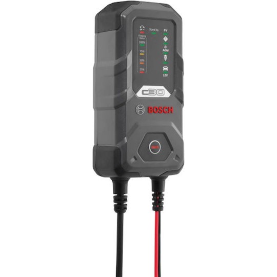 Bosch C30 Φορτιστής Μπαταρίας Αυτοκινήτου 12V Bosch C30 Φορτιστής Μπαταρίας Αυτοκινήτου 12V