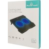 Powertech Cooling Pad για Laptop έως 15.6" με 2 Ανεμιστήρες και Φωτισμό (PT-930)
