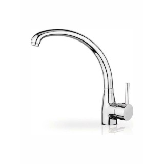 Pyramis Maidtec Melodia Ψηλή Μπαταρία Κουζίνας Πάγκου Ασημί