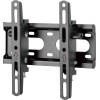 Powertech PT-1126 Βάση Τηλεόρασης Τοίχου έως 43" και 45kg Μαύρο