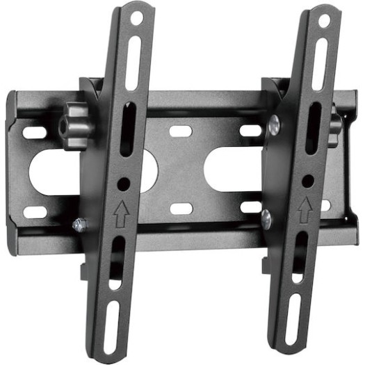 Powertech PT-1126 Βάση Τηλεόρασης Τοίχου έως 43" και 45kg Μαύρο
