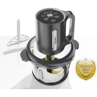 Bruno Πολυκόπτης Ψηφιακός BRN-0248 500W 1.8L 4 Λεπίδες Μαύρος