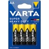 Varta Super Heavy Duty Μπαταρίες Zinc AA 1.5V 4τμχ