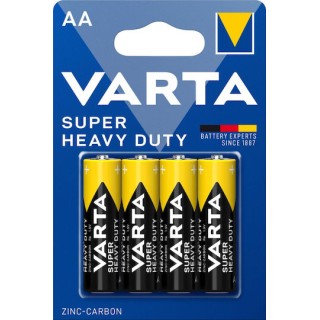 Varta Super Heavy Duty Μπαταρίες Zinc AA 1.5V 4τμχ
