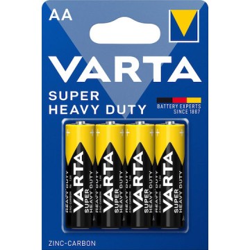 Varta Super Heavy Duty Μπαταρίες Zinc AA 1.5V 4τμχ