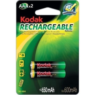 Kodak Επαναφορτιζόμενη ΗR03 650mAh AAA (2τμχ)