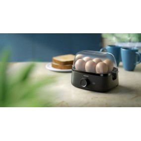 Philips HD9137/90 Βραστήρας Αυγών 6 Θέσεων Μαύρος