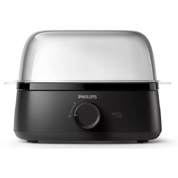 Philips HD9137/90 Βραστήρας Αυγών 6 Θέσεων Μαύρος