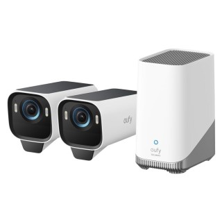 Anker EufyCam S3 Pro ΚΙΤ 2 Cameras Wireless Cameras IP 8MP with Control Hub (T88923W1)