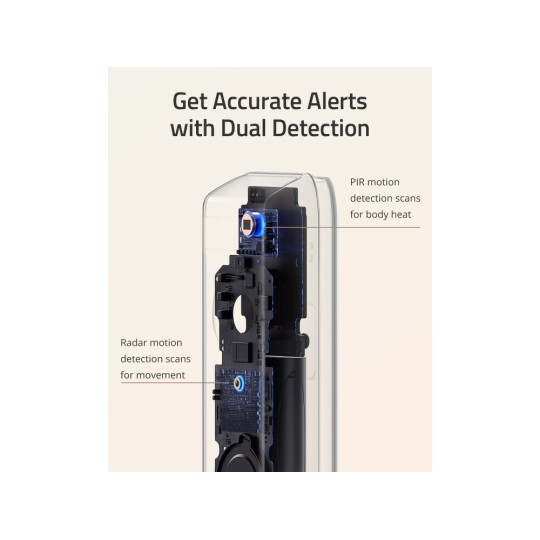 Anker eufy Video Doorbell Kit + HomeBase 2 Dual Camera Add-On 2K HD Black E8213381