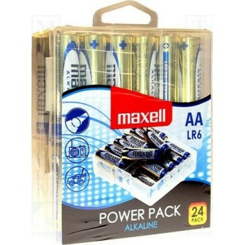 Maxell Αλκαλικές Μπαταρίες AA 1.5V 24τμχ