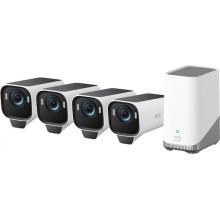 Anker EufyCam S3 Pro ΚΙΤ 4 Ασύρματων Καμερών IP 8MP (T88943W1)