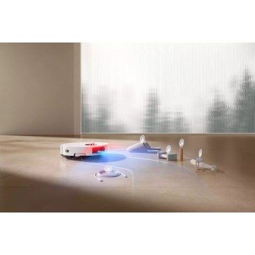 Dreame D20 Pro Plus Σκούπα Ρομπότ για Σκούπισμα & Σφουγγάρισμα Λευκή