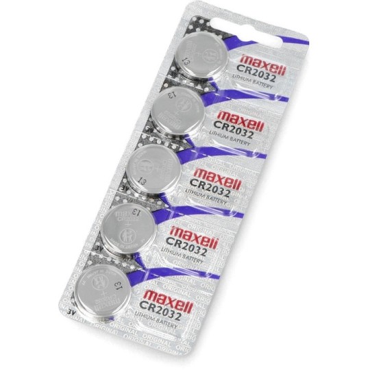 MAXELL Μπαταρία Λιθίου CR2032 3v 5τμχ