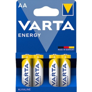 VARTA Αλκαλικές Μπαταρίες Energy AA/LR6 1.5V, 4τμχ VARTA Αλκαλικές Μπαταρίες Energy AA/LR6 1.5V, 4τμχ