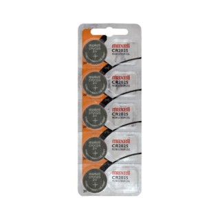 MAXELL CR2025 Μπαταρία Λιθίου 3v, 5τμχ MAXELL CR2025 Μπαταρία Λιθίου 3v, 5τμχ