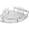 HOME USE HUH-0158 Γωνιακό Ράφι Τοίχου , Αλουμινίου, 28x5.5x21cm, Ασημί HOME USE HUH-0158 Γωνιακό Ράφι Τοίχου , Αλουμινίου, 28x5.5x21cm, Ασημί
