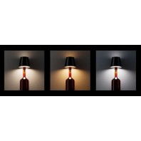POWERTECH HLL-0198 LED Φωτιστικό για Μπουκάλι, Ρυθμιζόμενο, Επαναφορτιζόμενο, Λευκό
