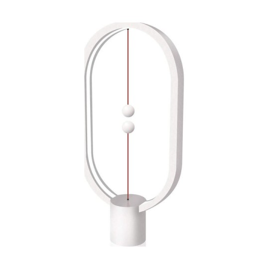 Allocacoc Designnest Heng Balance Mini Πορτατίφ με Μαγνητικό Διακόπτη Type-C - Λευκό