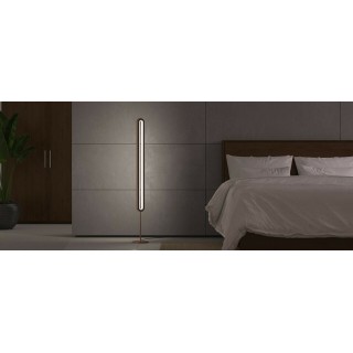 Allocacoc LightPillar Dimmable Standing - Επιδαπέδια Λάμπα με Ρύθμιση Φωτεινότητας Αφής & Τηλεχειρισμό Γκρί