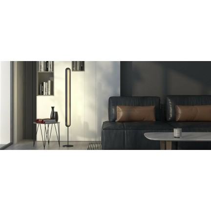 Allocacoc LightPillar Dimmable Standing - Επιδαπέδια Λάμπα με Ρύθμιση Φωτεινότητας Αφής & Τηλεχειρισμό Γκρί