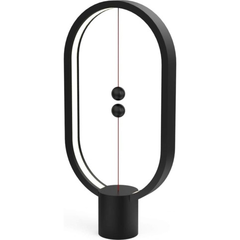 Allocacoc Heng Balance Type-C Plastic Lamp Ellipse - Mystery Black (DH0075BK/HBLEUC)