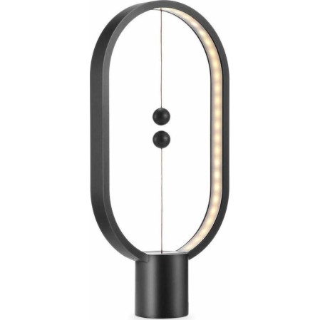Allocacoc Heng Balance Type-C Plastic Lamp Ellipse - Mystery Black (DH0075BK/HBLEUC)