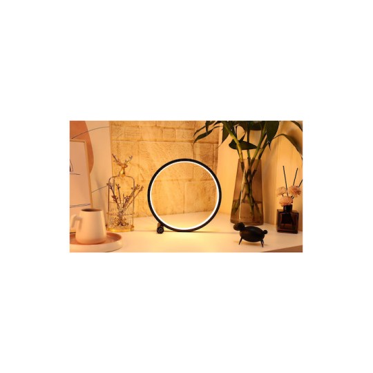 Allocacoc Heng Round Table Lamp, Touch DH1386