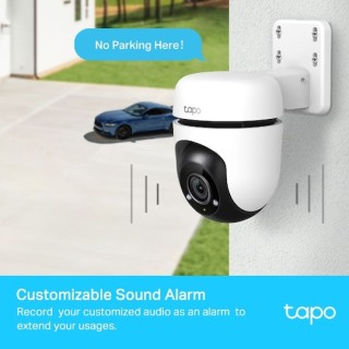 TP-Link Tapo v2 C500 Outdoor Pan/Tilt Security WiFi Camera, White