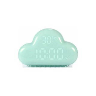 Allocacoc Cloud - Ψηφιακό Ξυπνητήρι - Πράσινο (DH0171GN/ACLOUD)