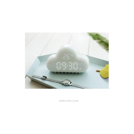 Allocacoc Cloud - Ψηφιακό Ξυπνητήρι - Πράσινο (DH0171GN/ACLOUD)