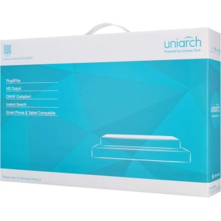 Uniarch 8MP NVR-104E2-P4 NVR POE