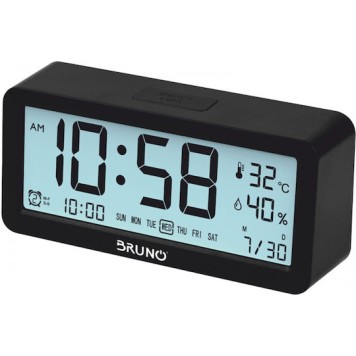 BRUNO BRN-0128 Ξυπνητήρι Μαύρο