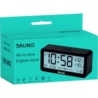 BRUNO BRN-0128 Ξυπνητήρι Μαύρο