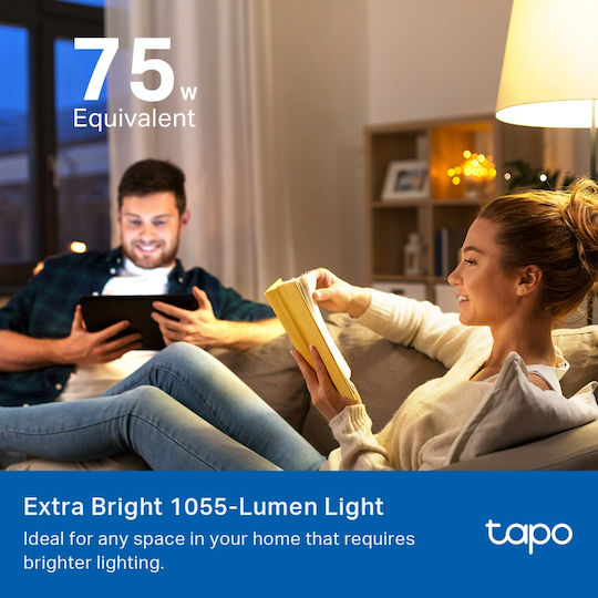 TP-LINK Smart Λάμπα Tapo L535E LED 8.6W E27 RGBW 1055lm