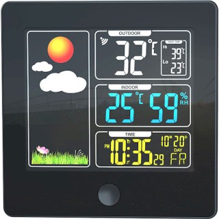 The Source 98962 Ασύρματος Μετεωρολογικός Σταθμός Ψηφιακός Επιτραπέζιος / Επίτοιχος