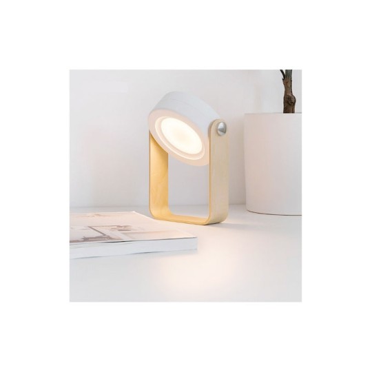 Allocacoc LanternLamp Διακοσμητικό Φωτιστικό Φαναράκι LED Μπαταρίας Λευκό