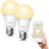 TP-LINK Tapo L510E Smart LED Bulbs 8.7W for Socket E27 Warm White 806lm Dimmable v1 2pcs