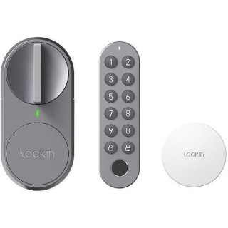 Lockin Smart Lock G30 με Τηλεχειριστήριο Γκρι (043912)