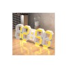 EDUP EH-LED1319 3D LED Wall Clock 9.5 Remote Control Digital Nightlight EDUP EH-LED1319 3D LED Wall Clock 9.5 Remote Control Digital Nightlight
