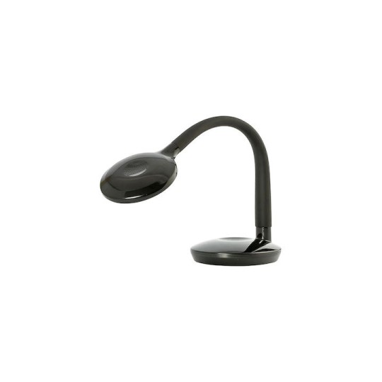 LED Soft Touch Flex PL-0058T-B Φωτιστικό Γραφείου Black