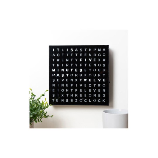 The Source – LED Word Clock – Μοντέρνο Ρολόι με Χρόνο σε Λέξεις- 127081