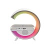The Source Light Up Wireless Alarm Clock Speaker